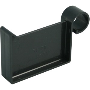 Marley Kastendachrinne Endstück RG 70, anthrazitfarben, zur Abdichtung von Dachrinnen.