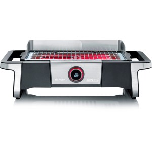 Severin Tischgrill PG 8114 SENOA DigitalBOOST Elektrogrill mit digitalem Display.