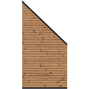 Randelement Zaunset System Neo Thermo-Holz 91 x 184 / 94 cm