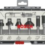 Bosch Rand- und Kantenfräser Set, 6-teilig, 8 mm Schaft in Aufbewahrungsbox.