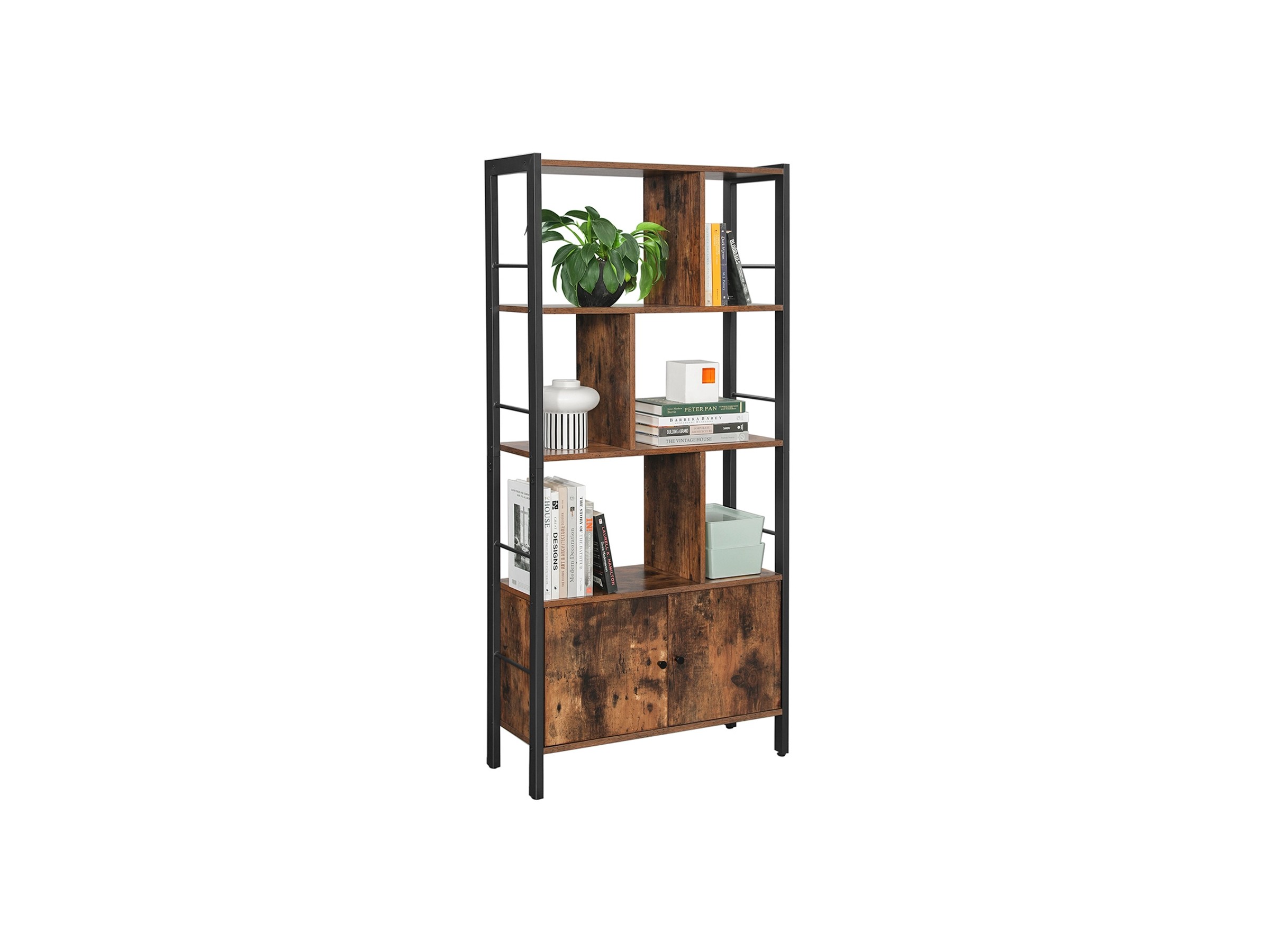 Bücherregal Wand VASAGLE Bücherregal, Standregal  Produktbild-Vorschau 4