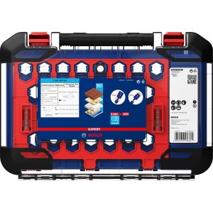Bosch Expert Lochsägen-Set Construction Material, 10-teilig, im Koffer.
