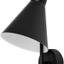 Schwarze Ledvance Wandlampe Decor Tokio, 32 cm, im japanischen Stil für Flur, Wohn- oder Schlafzimmer.