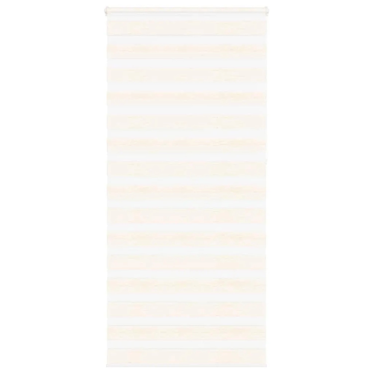 vidaXL Doppelrollo Marmorbeige 100x230 cm Stoffbreite 95,9 cm Polyester 4014703