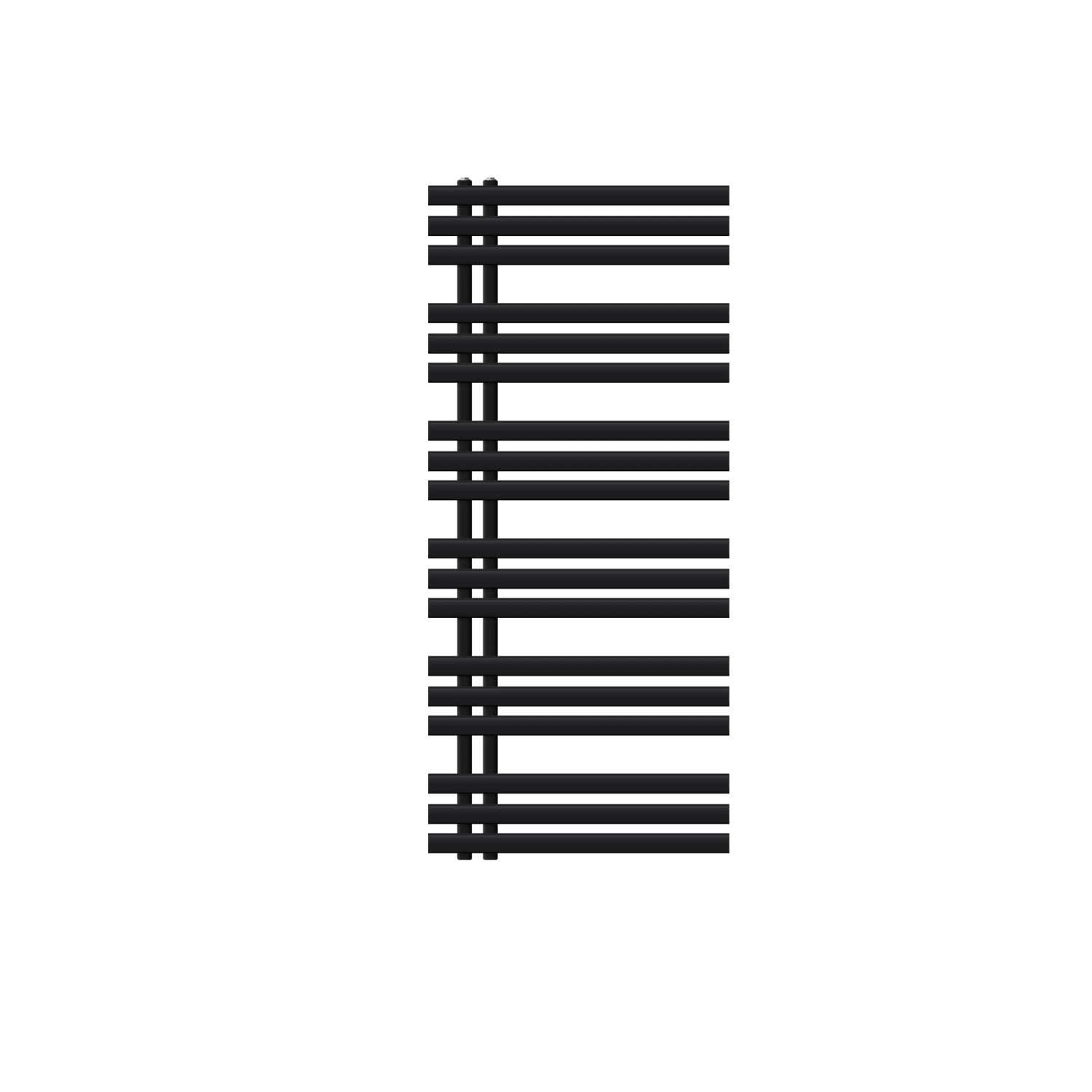 LuxeBath Design Badheizkörper Iron EM 600x1400 mm Schwarz Matt Paneelheizkö günstig online kaufen