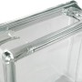 Detailaufnahme: Klarer Fuchs Dekoglasstein Vollsicht, ideal als Vase oder Spardose.