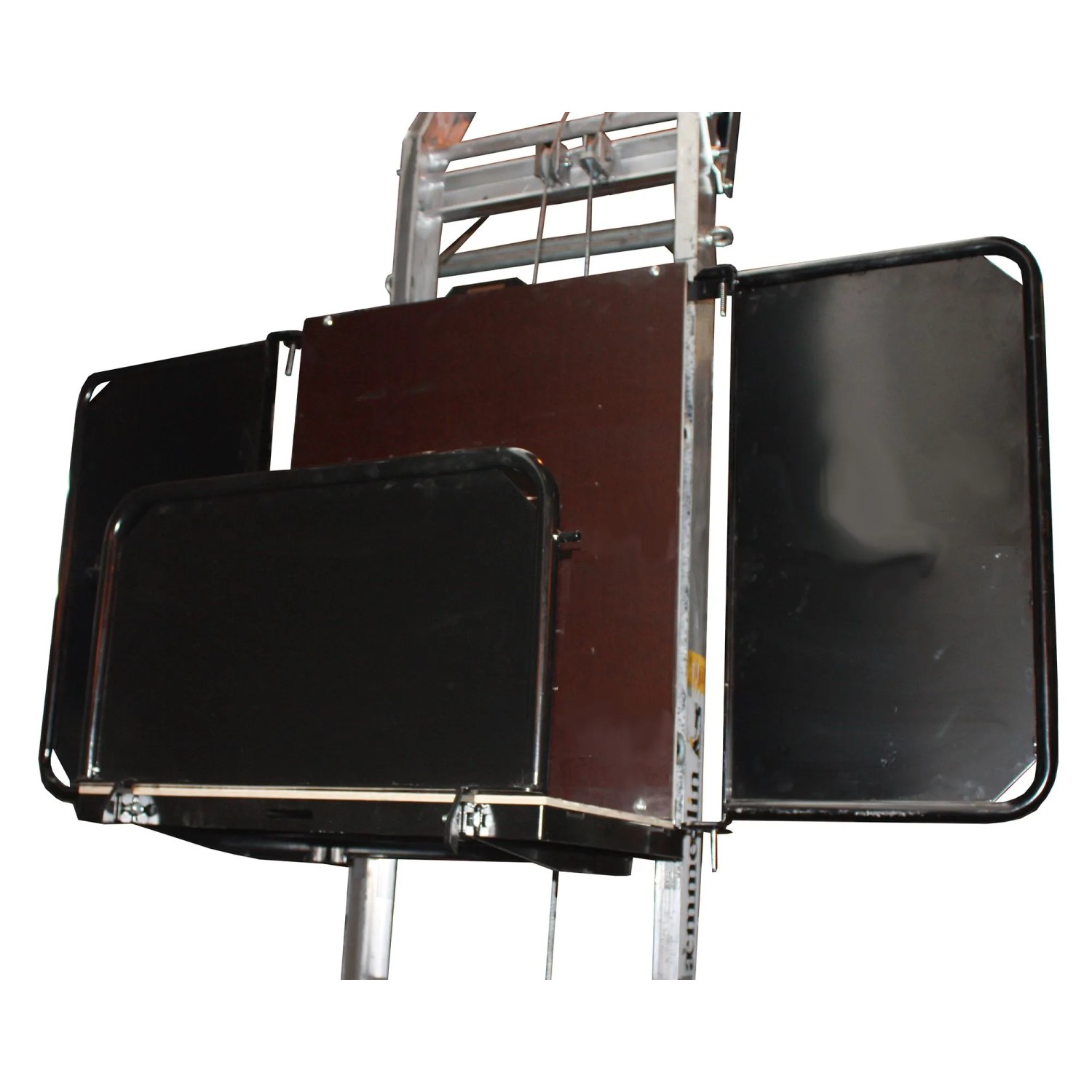 Haemmerlin Universalpritsche 72 cm x 44cm  x 45/85,3 cm Silber-Schwarz