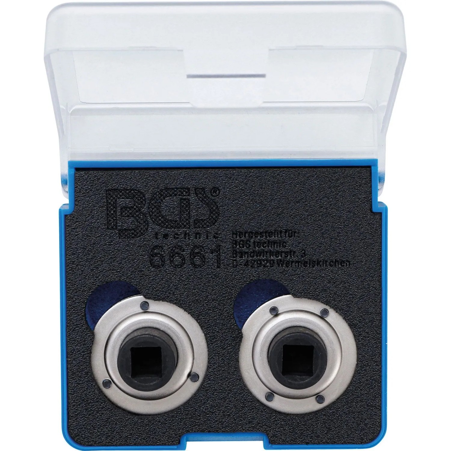 BGS Bremskolben Rückstelladapter Satz Universal Mit 2 & 3 Stiften 2Tlg  6661