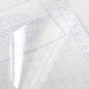 Venilia Klebefolie Buchschoner, transparent, 45x200cm, zum Schutz von Büchern und Heften.