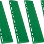 Florco Kunststoff-Seitenteile, grün, 4er-Pack für 40x40 cm Klickfliesen.