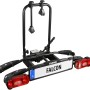 Eufab Falcon Fahrrad-Kupplungsträger für 2 Fahrräder, mit Schnellverschluss und Rückleuchten.