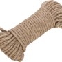 Aufgerolltes Hanfseil, Ø 6 mm, 20 m Länge. Naturfaserseil für Modellbau, Sport und Freizeit.