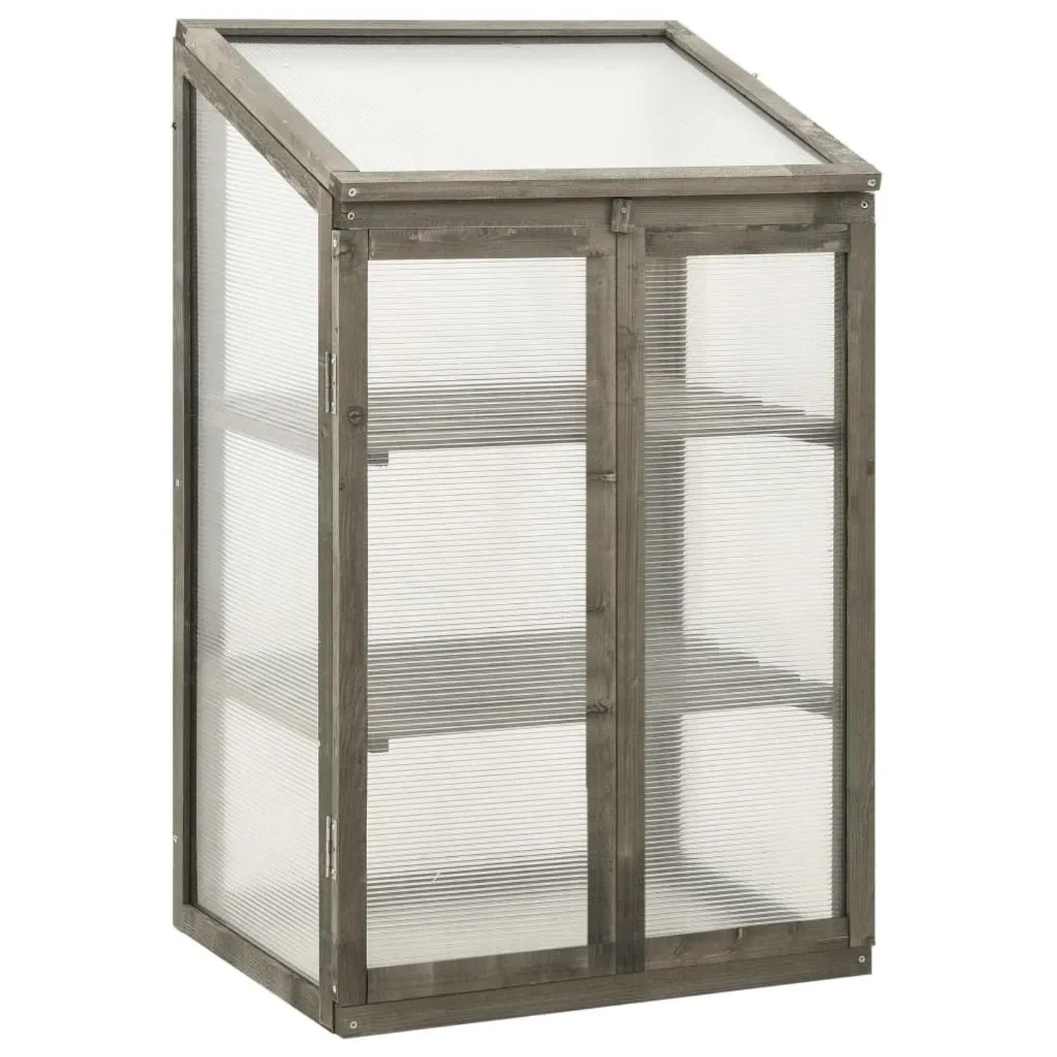 vidaXL Gewächshaus 60x45x100 cm Tannenholz 314849