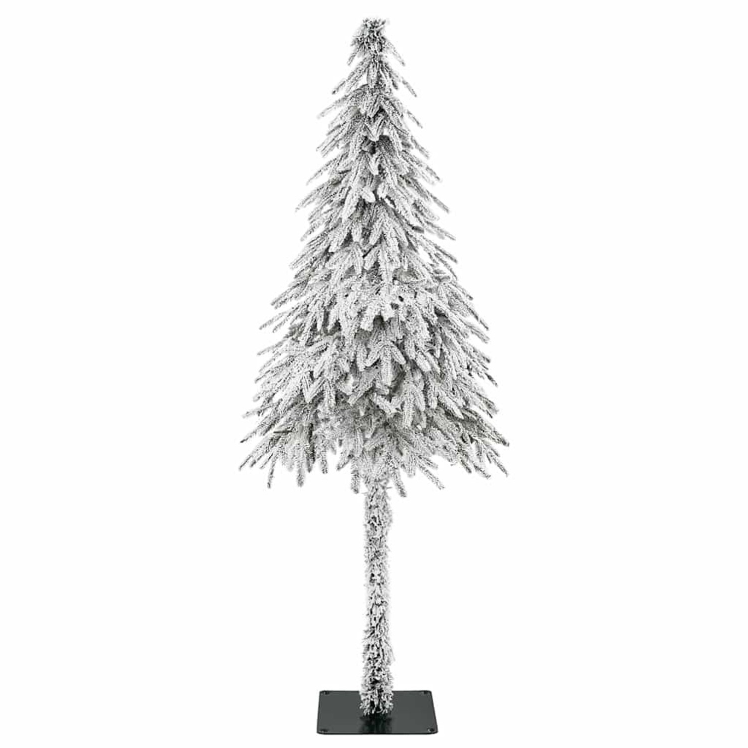 vidaXL Künstlicher Weihnachtsbaum Weiß 76 x 76 x 180 cm 4102780