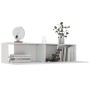 vidaXL TV-Schrank Weiß 120x30x30 cm Holzwerkstoff 801490_3