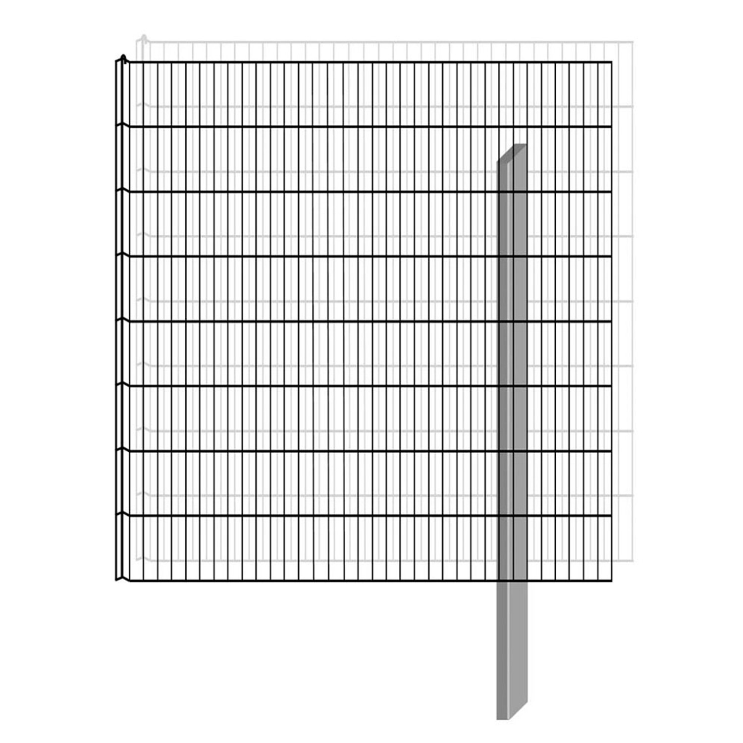 Gabionen-Anbausatz Limes 60 cm x 112 cm x 12 cm