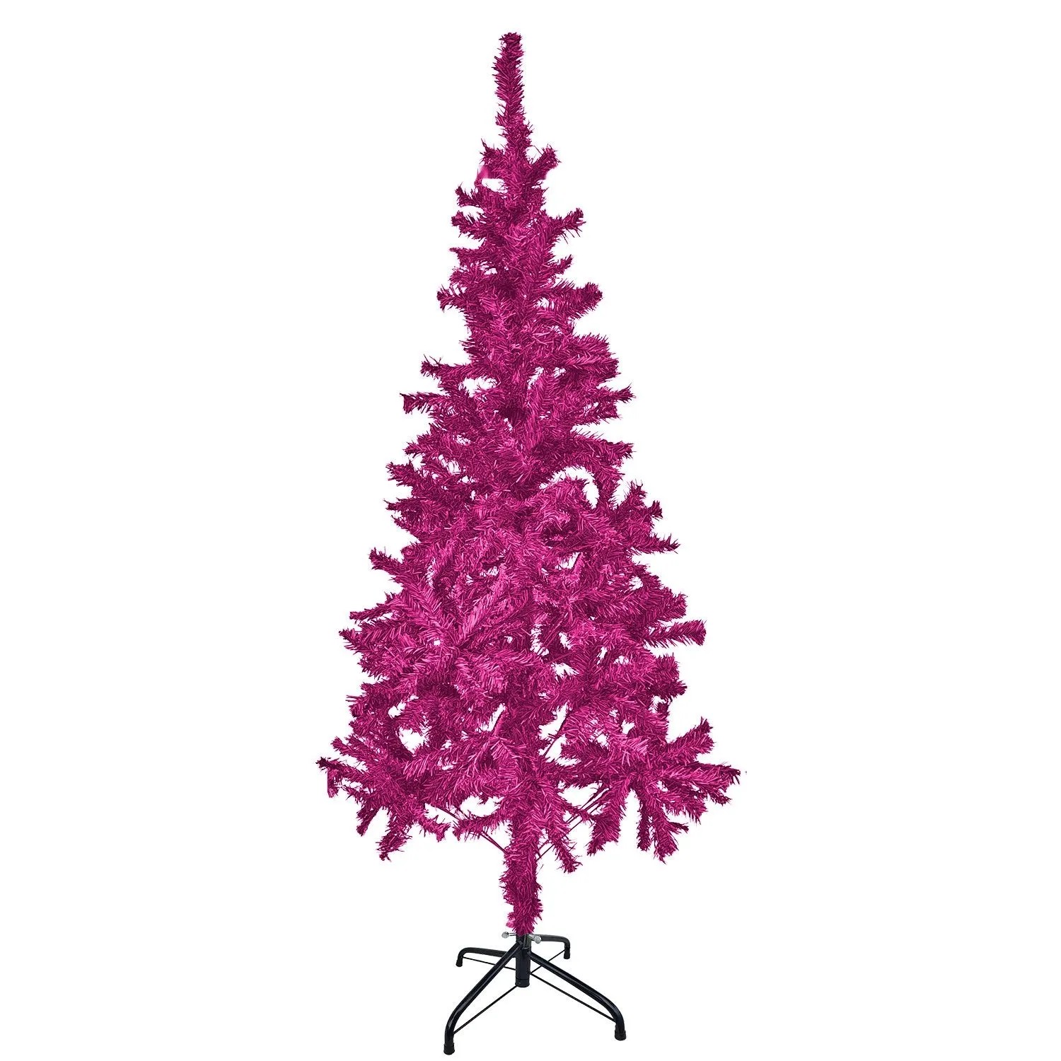 LEX Künstlicher Weihnachtsbaum Inkl. Ständer Tannenbaum Christbaum Lila 150cm