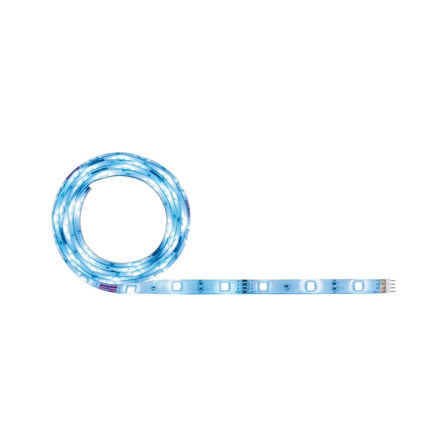 Paulmann SimpLED Strip, 1,5m, RGB, weiß, flexibler LED-Streifen für stimmungsvolle Beleuchtung.