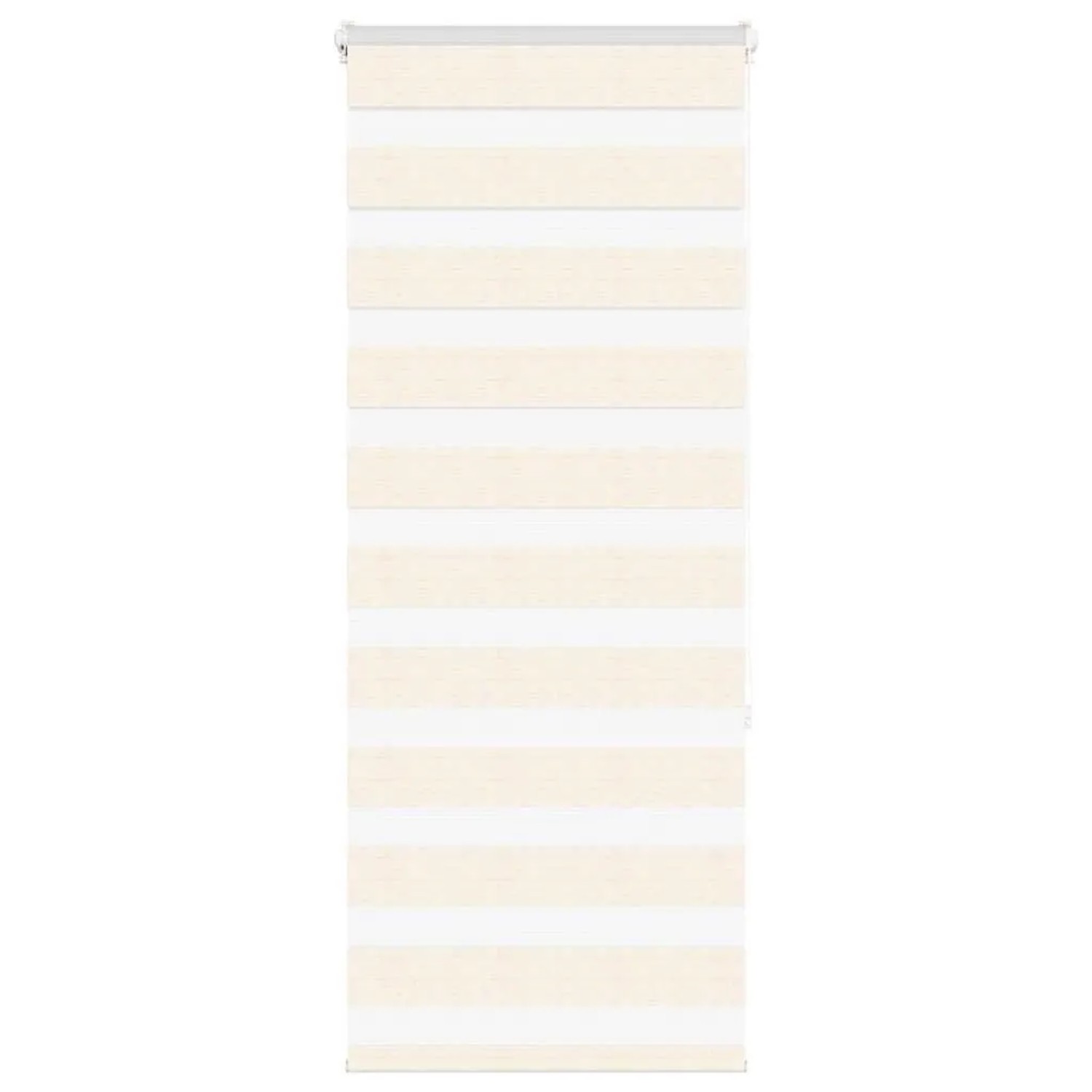 vidaXL Doppelrollo Marmorbeige 60x150 cm Stoffbreite 55,9 cm Polyester 4014643