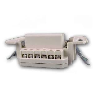 Beige Goobay TAE Unterputzdose NFN für Telefon und 2 Nebenstellen.
