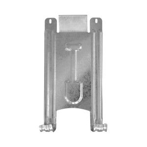 Pergart Schaufelhaken 2er-Set für Gerätehaus, Metall, zur Aufbewahrung von Gartengeräten.