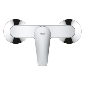 Grohe QuickFix Start Edge Duscharmatur für Wandmontage, Chrom.