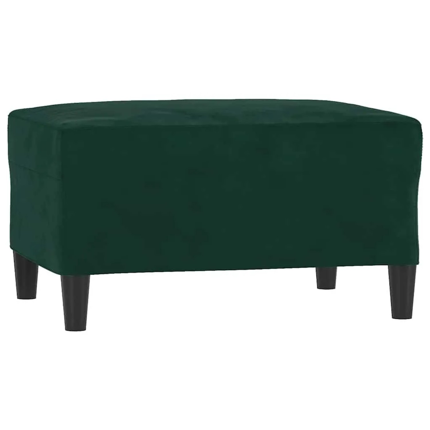 vidaXL Fußhocker Dunkelgrün 70x55x41 cm Samt 349319