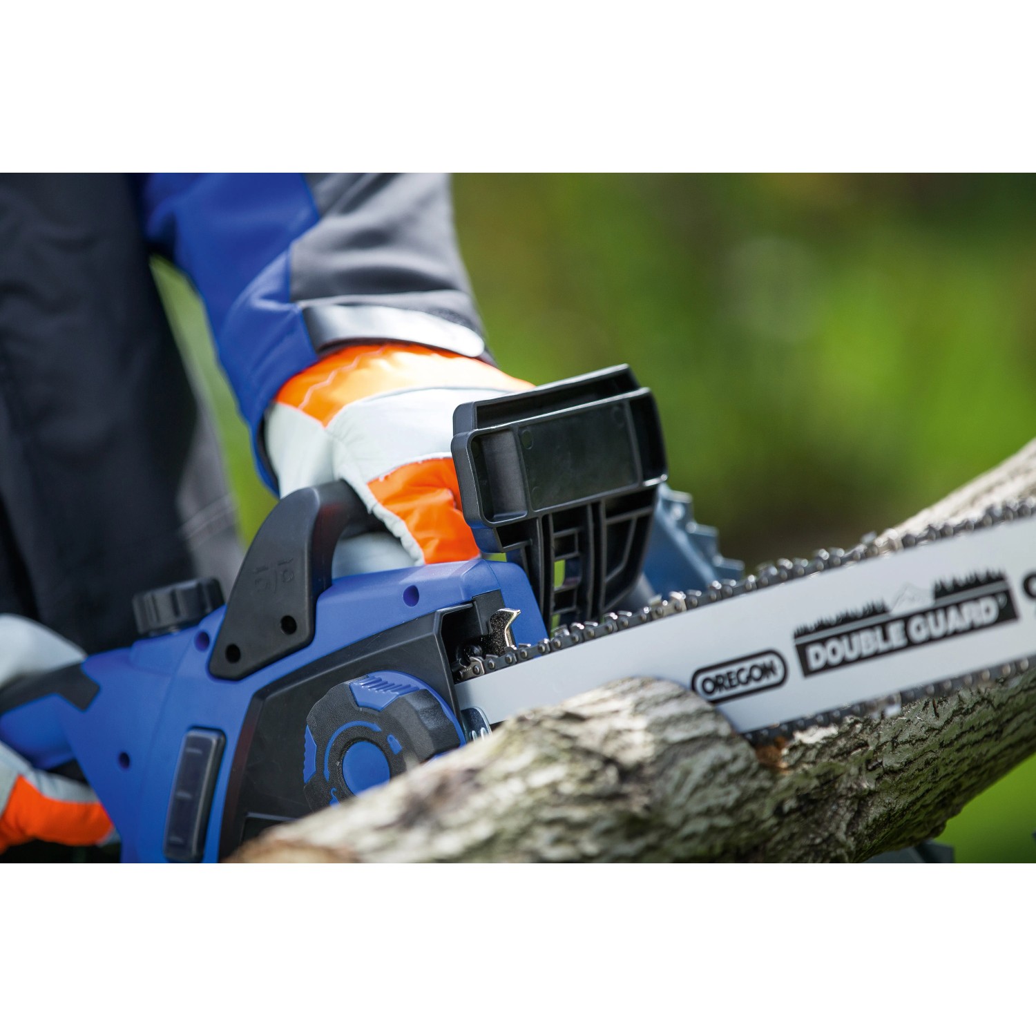 Denotip Motosega Elettrica 1600W - Barra 16 Pollici (40cm) - Con Kit Accessori E Catene