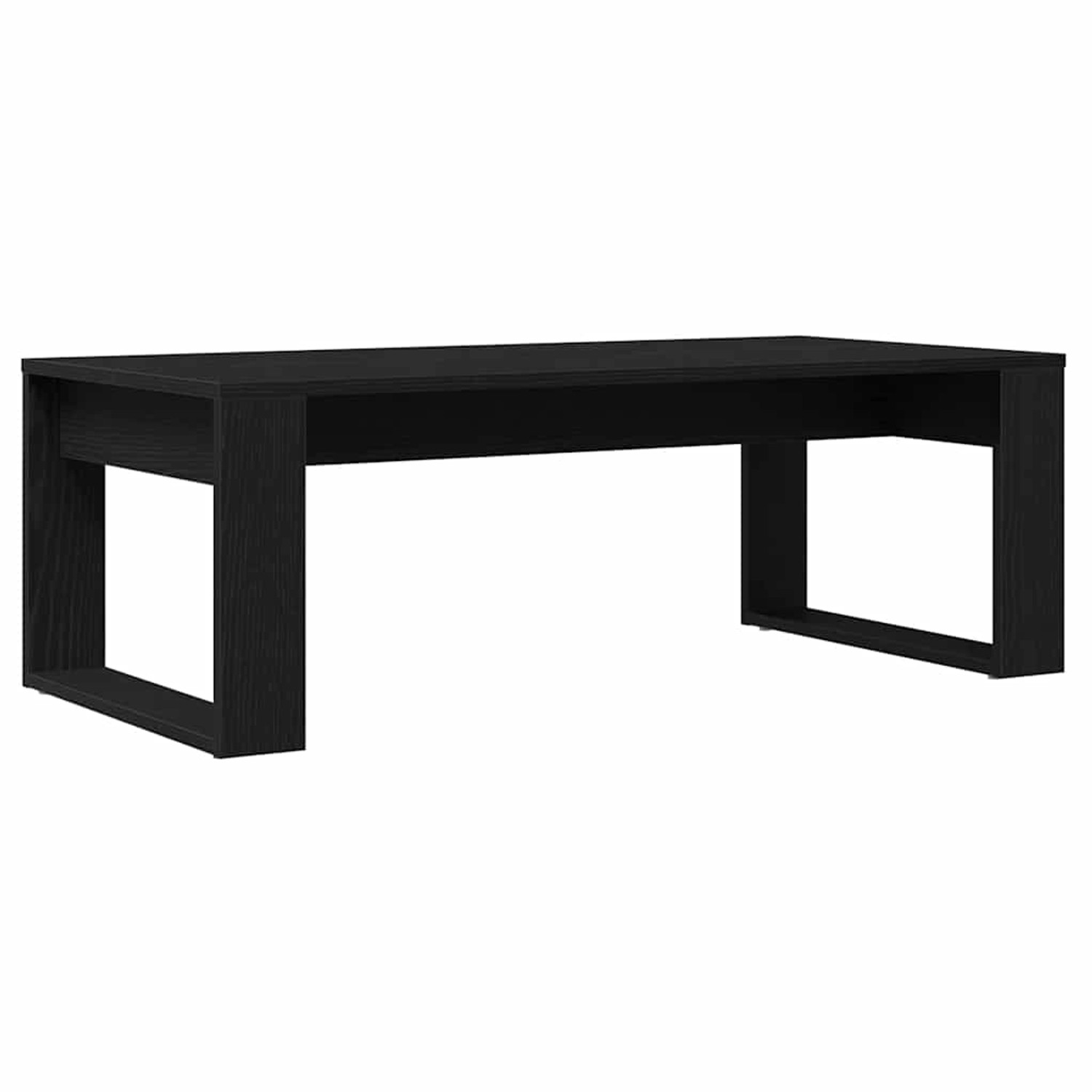 vidaXL Couchtisch Schwarz Eichen-Optik 102 x 50 x 35 cm Holzwerkstoff 86207 günstig online kaufen