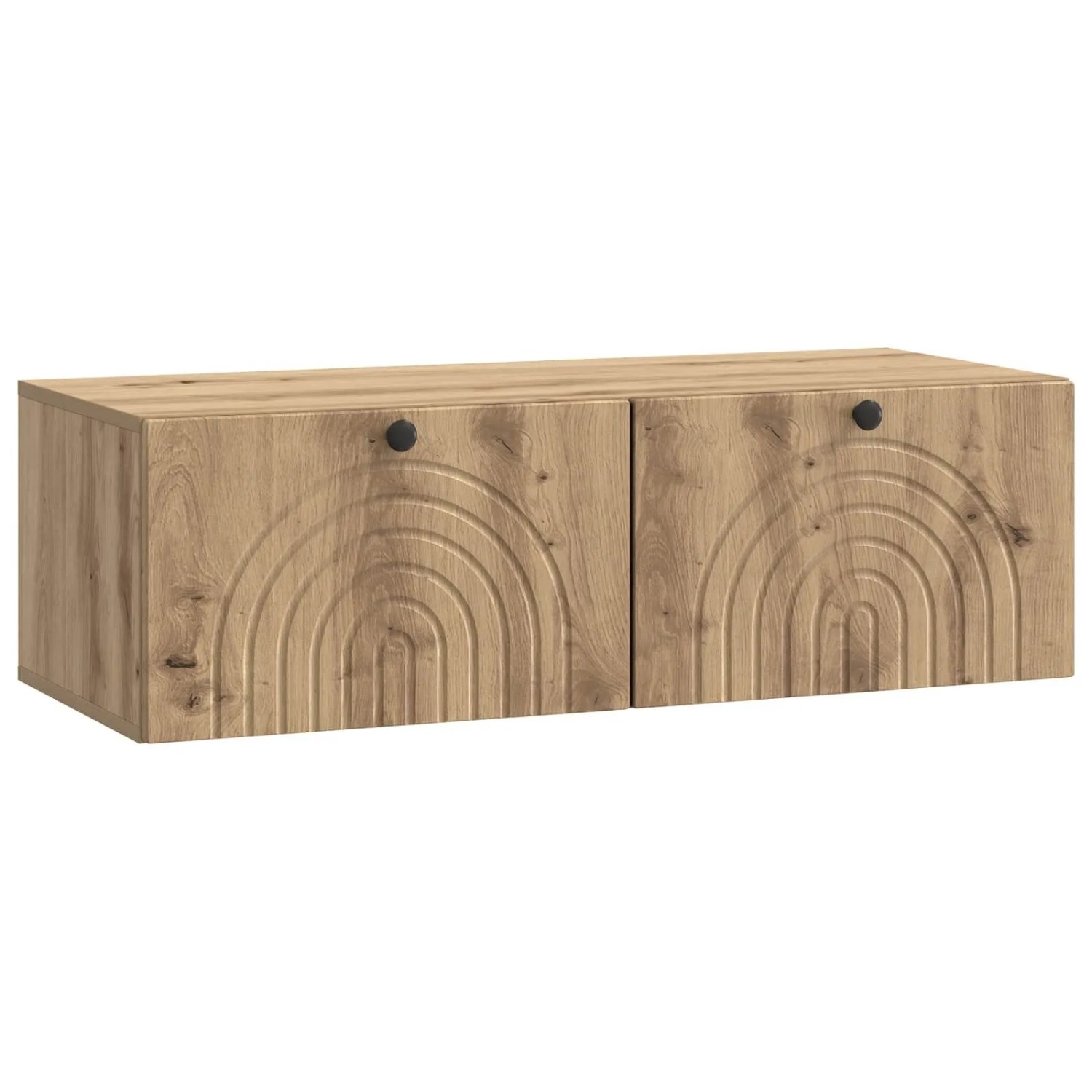 vidaXL Wandmontierter TV-Schrank Artisan-Eiche 99 x 41 x 30 cm 898194