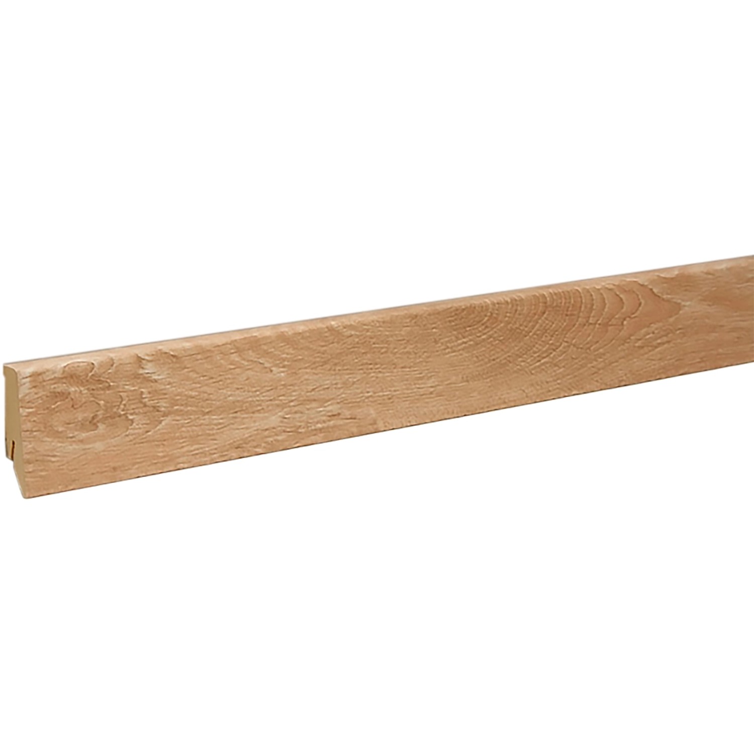 Sockelleiste Oak Brighton Hell 19 mm x 58 mm Länge 2400 mm