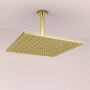 Ideal Standard Idealrain Atelier Kopfbrause, eckig, 300x300 mm, Brushed Gold.