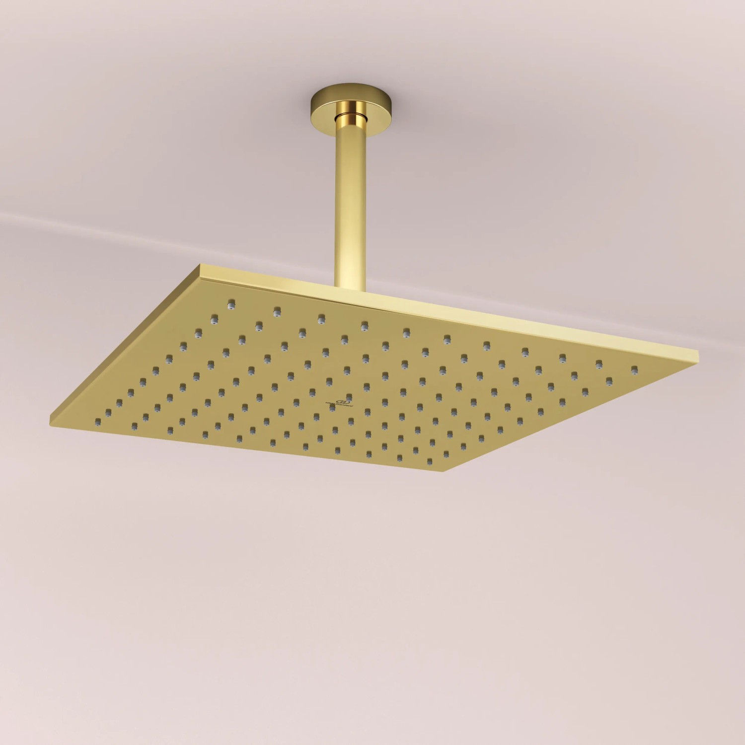 Ideal Standard Idealrain Atelier Kopfbrause, eckig, 300x300 mm, Brushed Gold.