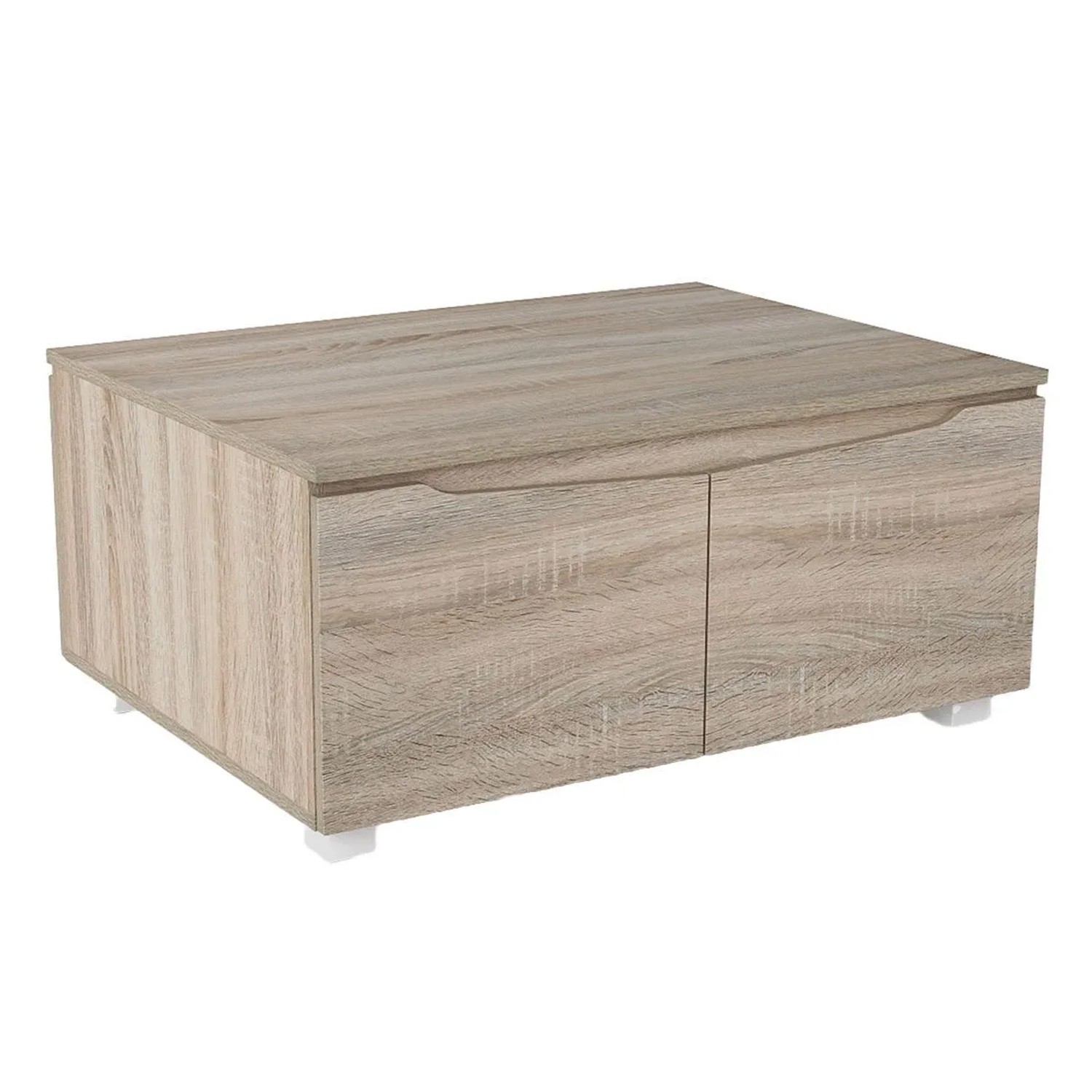 Costway Couchtisch Rechteckig 4 Türen Modell 1 günstig online kaufen