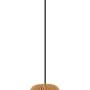 Hängeleuchte Houdini Natur, Ø 35 cm, beige Seil-Optik. Moderne Pendelleuchte für Wohnräume.