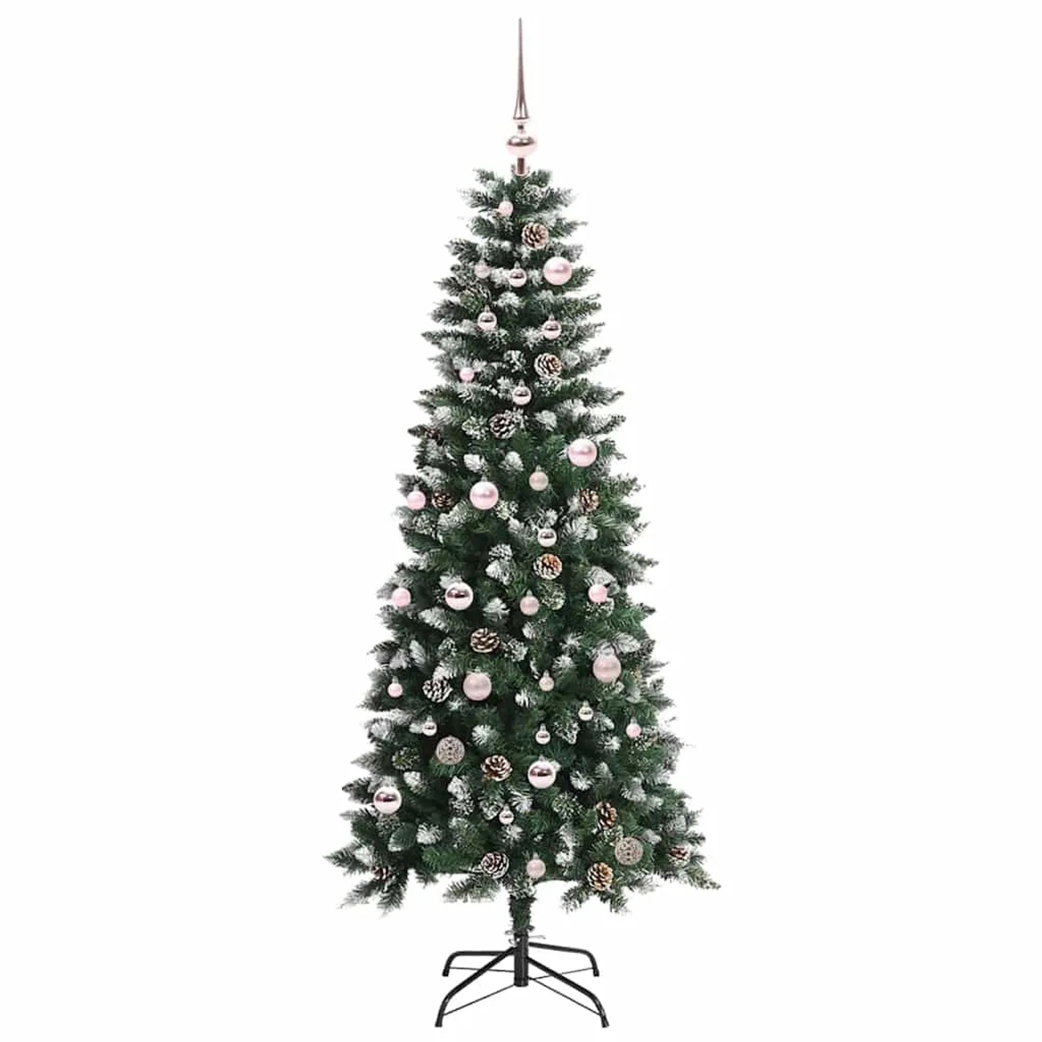 vidaXL Künstlicher Weihnachtsbaum mit 150 LEDs Grün 66 x 66 x 150 cm 3395810