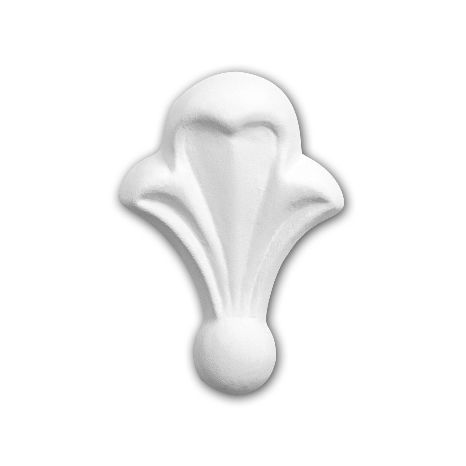 PROFHOME 160004 Zierelement dekoratives Element Stuckdekor aus Polyurethan günstig online kaufen