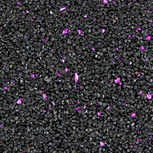 Terralith Buntsteinputz Mosaikputz 2mm 14 kg BSP112 Violett Schwarz