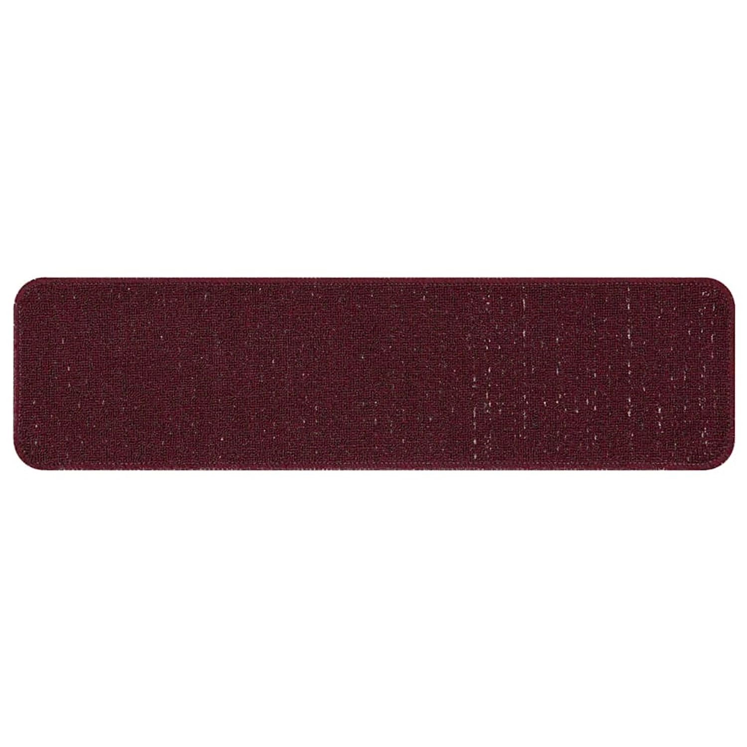 vidaXL Rutschfeste Treppenmatten 15 Stk Bordeaux 75 x 20 cm PP 4019813 günstig online kaufen