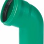 Grüner KG2000 Bogen DN/OD 160 67° für Abwasserrohre.