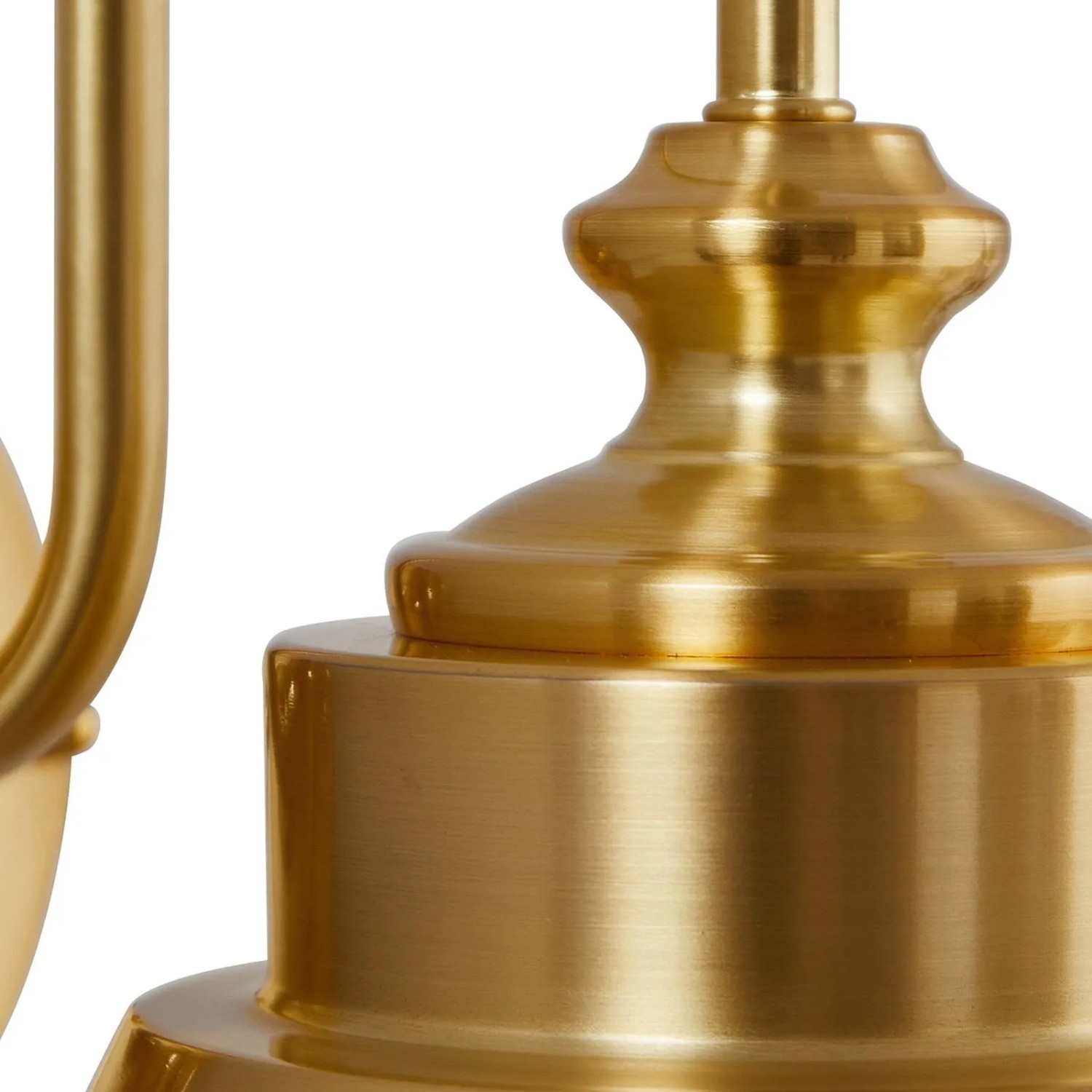 Lindby Wandleuchte Außen Laterne Adalie 10025905 Spritzwassergeschützt Landhaus Vintage Rustikal in Gold Messing aus Edelstahl 1-flammig E27_7