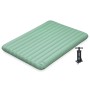 Bestway Doppel-Isomatte AdventuRest, 203x142cm, grün, mit Handpumpe. Ideal für Camping.
