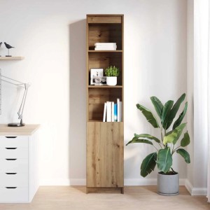 vidaXL Highboard Artisan-Eiche 37,5x35x180 cm Holzwerkstoff 861678