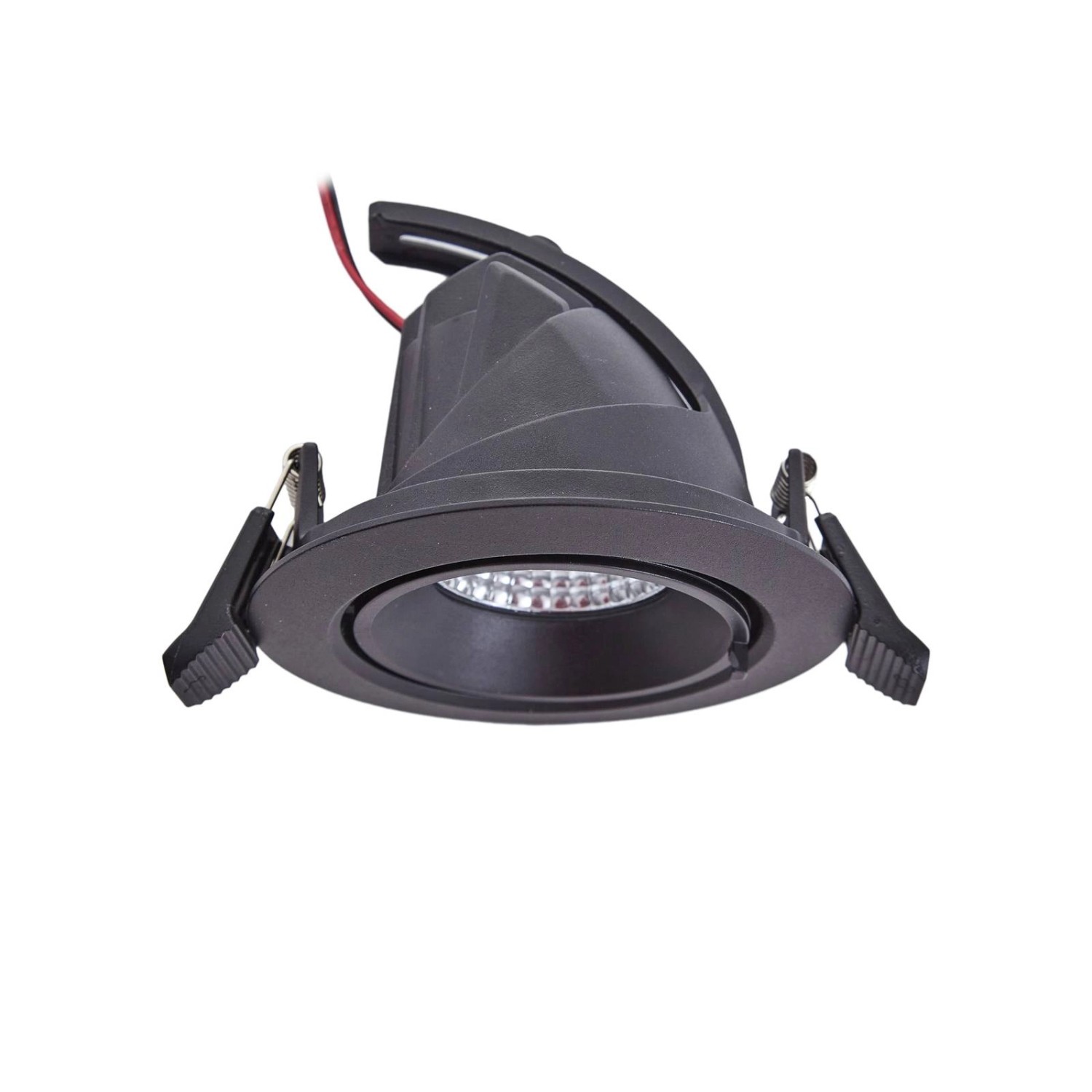 Arcchio LED Hochvolt Einbaustrahler Harcos 10017540 Modern in Schwarz aus A günstig online kaufen