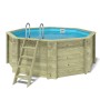ALTANKA Holzpool Coral 3,25x3,25 Höhe 1,18 m Freistehend BAS7301OSP