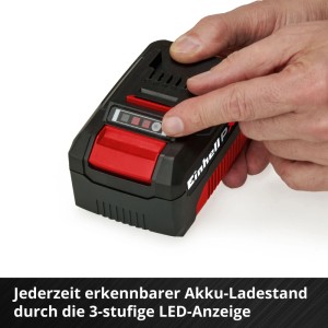 Einhell Power X-Change Starter-Kit mit Akku und Ladegerät 18 V 4 Ah