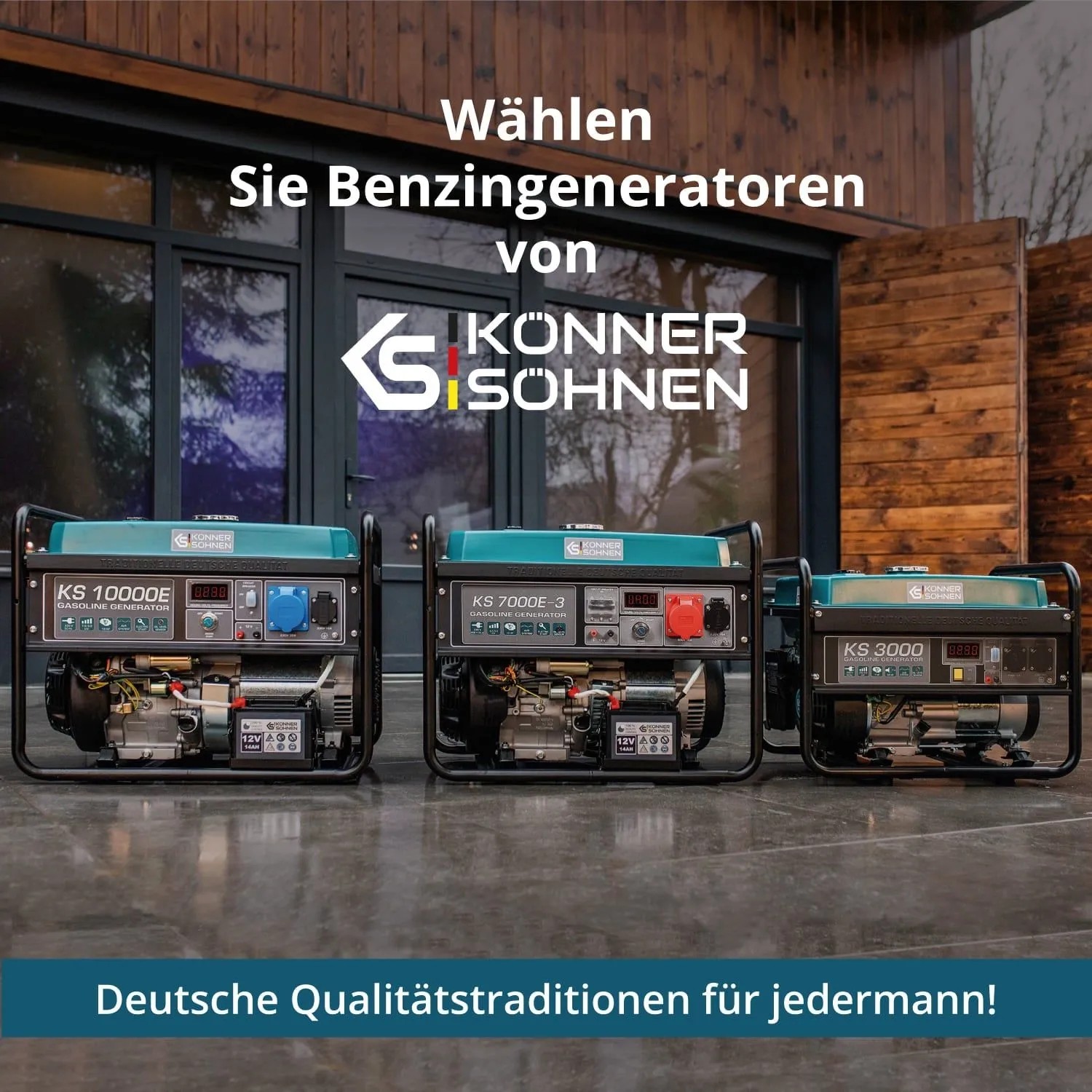 Könner & Söhnen Benzin-Generator KS 3000E_9