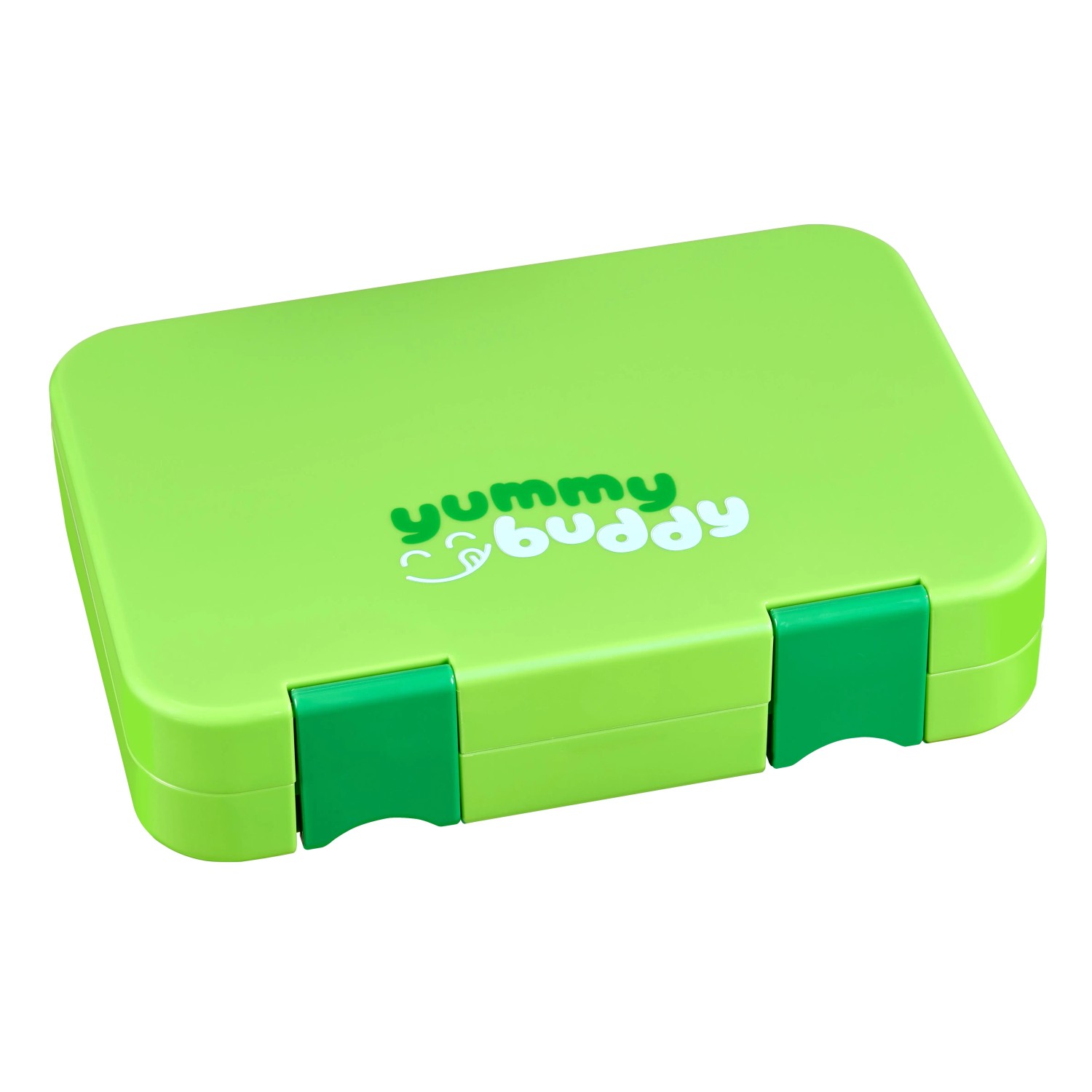 Ecosa EO-8171 Snackbox Brotdose mit 6 Fächern BPA-Frei Grün