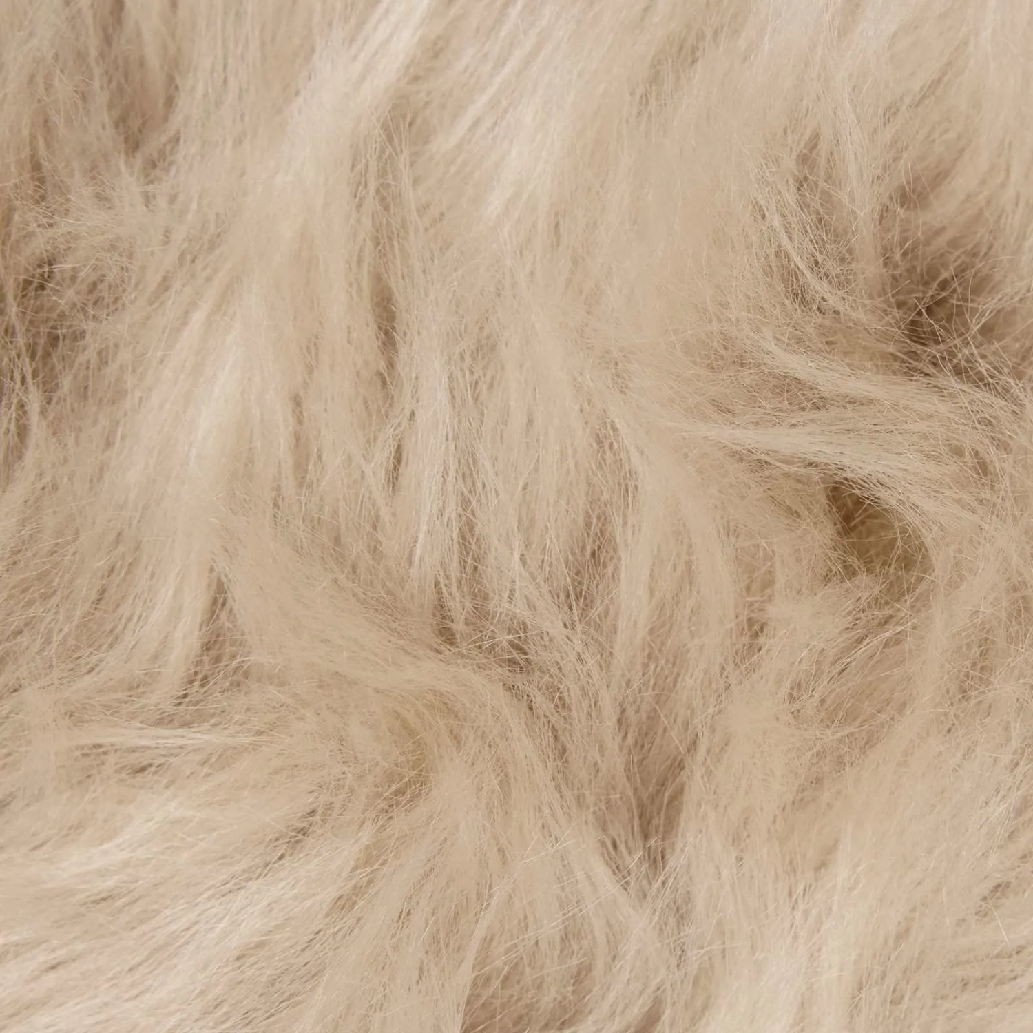 vidaXL Kunstschaffell Teppich Tafalla Beige 200 x 280 cm Polyester 42021485_9