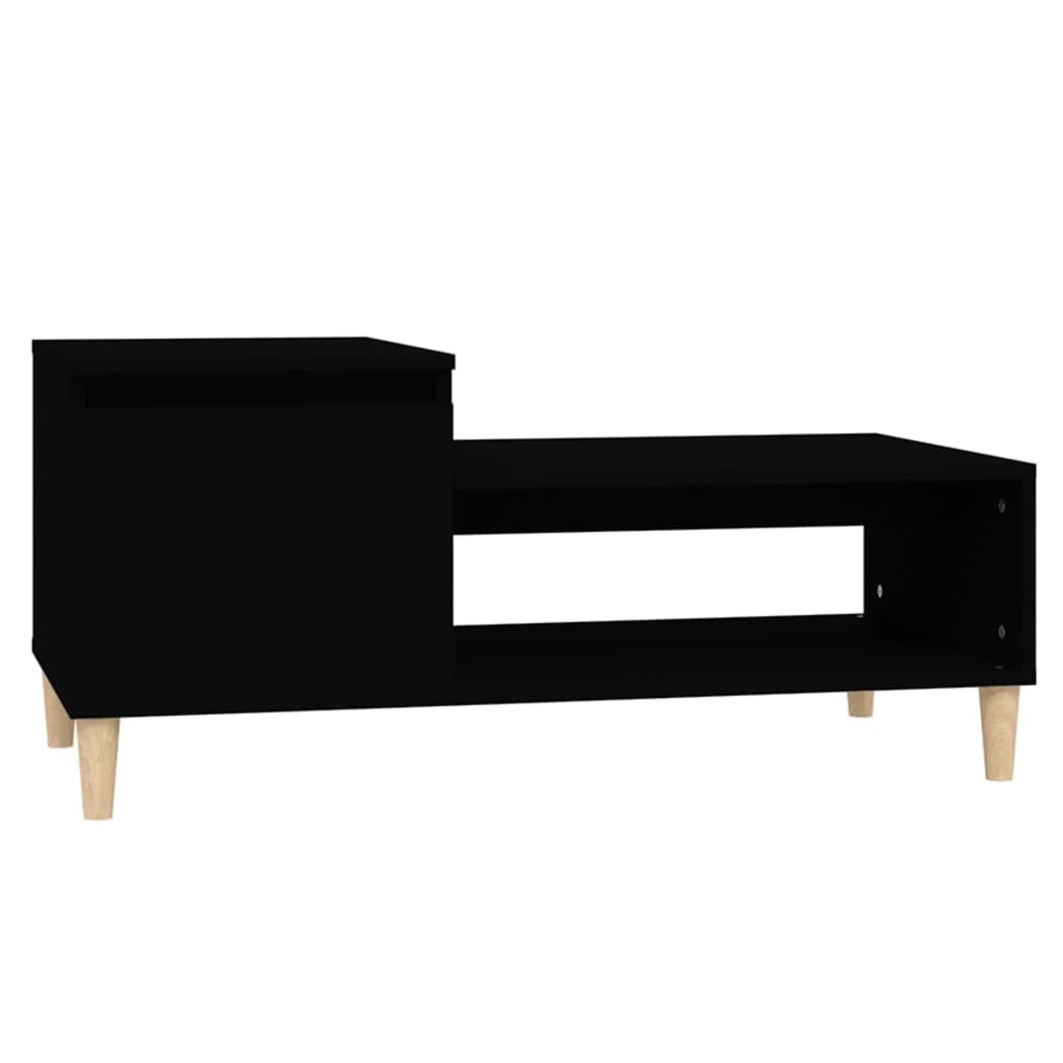 Vidaxl Couchtisch Schwarz 100x50x45 Cm Holzwerkstoff günstig online kaufen